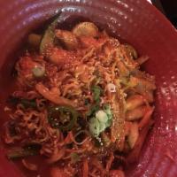Spicy Rice Cake with Noodles · Rabokki
