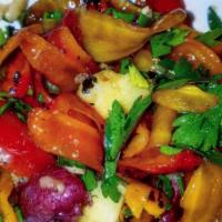 Grigliata di Vegetali · Assorted grilled vegetables brushed with herb-infused extra virgin olive oil, garlic and fre...