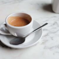 Espresso · 4 oz espresso shot 

Please specify how many sugar you want 
Regular white sugar, sweet/low,...