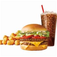 #2 SuperSONIC® Double Cheeseburger Combo · 