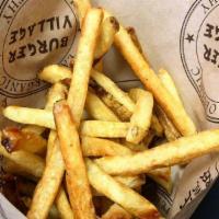 Large French fries · Fresh hand cut french fries. Served with 2 dips.