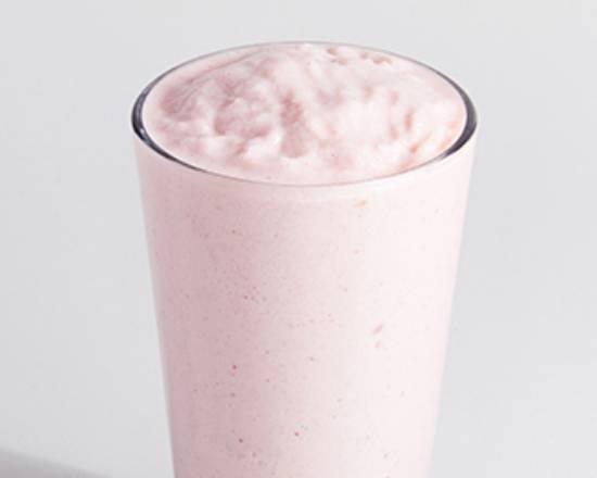 Strawberry Bliss · Real strawberries, yogurt, and vanilla cream blended into the perfect frozen treat. Add additional all-natural fruit purees for a unique treat! Caffeine-free.