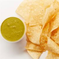 Large House-Made Chips and Creamy Jalapeno · 
