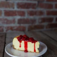 Fifth Avenue Cheesecake · Smooth, creamy NY-style cheesecake served with your choice of sauce