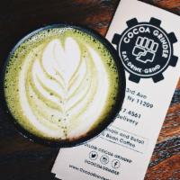 Matcha Latte · Iced or hot with honey.