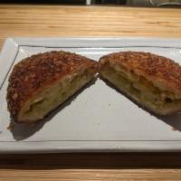 Veggie Korokke · Deep fried curry potato croquette with onion in thin crispy panko shell