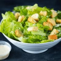Caesar Salad · Classic Caesar Salad made with Romaine Lettuce, Parmesan Cheese, and Seasoned Croutons. Orig...