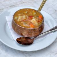 Soup of the day · Homemade daily selection
