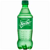 Bottled Sprite · Lemon lime soda.