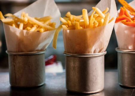 Sea Salt Fries · Twice Fried and Salted to Perfection