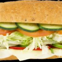 Garden Vegetable Sub Combo Meal · Red & Green Peppers, Onion, Lettuce, Tomato, Cucumber, Swiss American Cheese & Provolone Che...