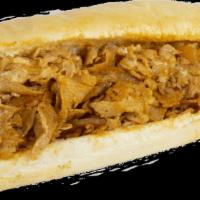 Chicken Buffalo Cheesesteak Combo Meal · Grilled Chicken. Grilled Onions, Buffalo Sauce, & Swiss American Cheese on White Roll. 390-1...
