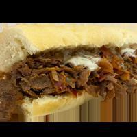 Bacon Cheesesteak Combo Meal · Steak, Bacon, Grilled Onions, & Swiss American Cheese on White Roll. 410-1300 Cal.