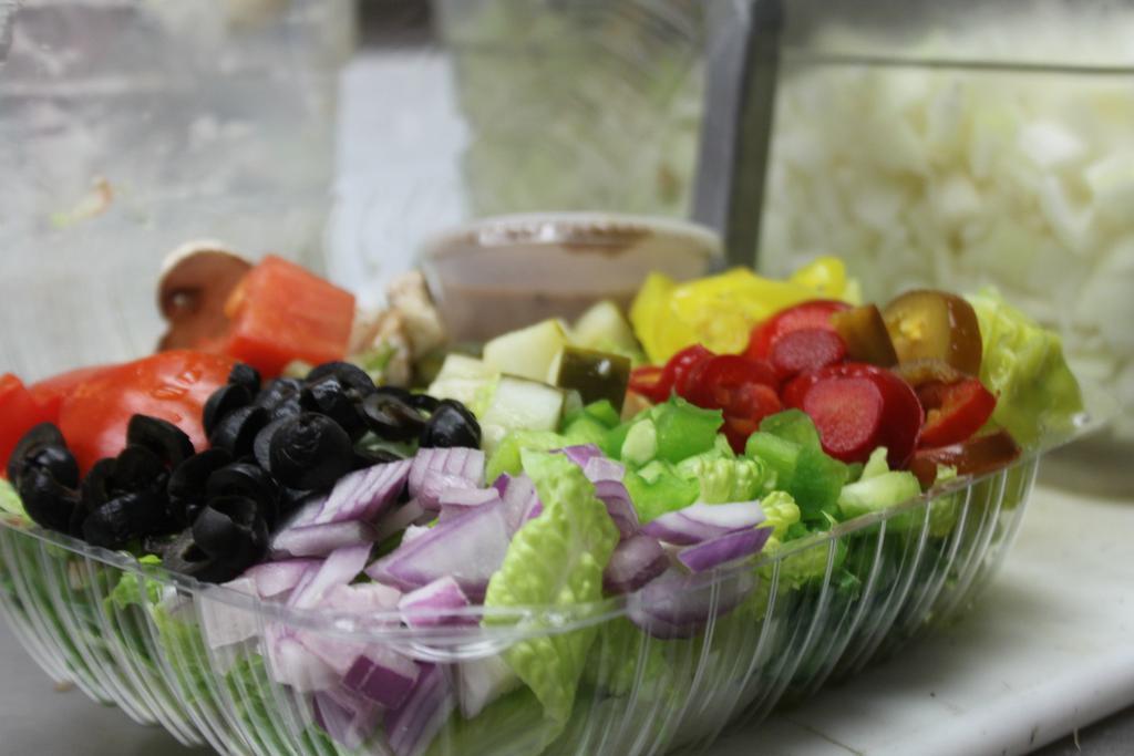 Garden Salad · Any or All of our Garden Fresh Veggies, with your choice of Cheese.