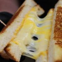 Super Extra Cheesy Grilled Cheese · Your choice of up to 5 cheeses melted on you choice of grilled bread! 