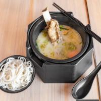 A4. Rice Noodle Soup with Braised Bone-in Beef · Limited supply.