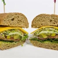 10. Ray Built Tuff Veggie Sandwich · Veggies, avocado, cucumber, sprouts and choice of cheese.