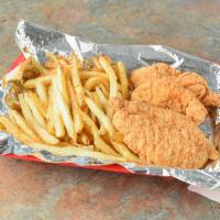 Chicken Tenders with Fries · 