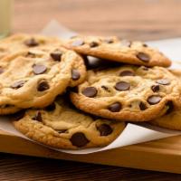 Chocolate Chip Cookie Dough (Baking Required) · Fresh-made in house with Semi-Sweet Chocolate Chips