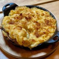 Mac n Chz · Rich & creamy cheddar, cavatappi & topped with bread crumbs.  Add toppings for additional co...