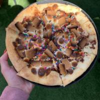 DIY Dessert Pizza · Build your own dessert pizza at home! Kit Includes small pizza dough, sprinkles, mini marshm...