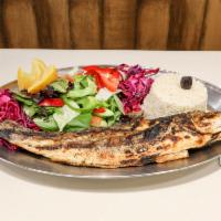 25. Fish of the Day · Please call the restaurant for today's selection. 