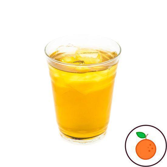 Fresh Orange Green Tea · Green tea is lightly sweetened with fresh orange squeezed in.