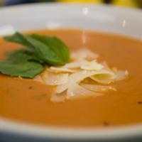 Tomato Bisque  · Thick and creamy soup. 