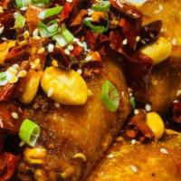 Spicy Chicken Wings · Sichuan style.