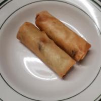 2. Fried Shrimp Spring Roll · 2 pieces. Contains peanut butter.
