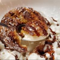 Homemade Fried Ice Cream · Contains peanuts, tree nuts!
