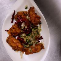 A19. Salt and Pepper Chicken Wing · New. 6 pieces. Hot and spicy
