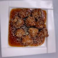 H11. Sesame Chicken Special · Tender, crispy chicken sauteed in the chef's special sauce with sesame.