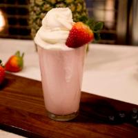 Strawberry Shake · Real Vanilla ice cream, real strawberries, milk, and whip cream.Disclaimer: Shakes may get w...