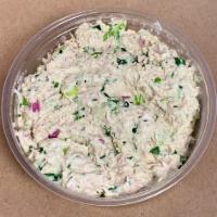 Tuna Salad · Albacore tuna, garlic, lemon, red onion, mayo, parsley, chives, celery, salt and pepper and ...
