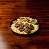 BEEF KOFTA KABAB · Grilled ground beef  marinated in fresh 
afghan spices and seasoning