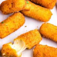 Cheese Sticks · 4 pieces. Add a side of caramel dipping sauce for an additional charge. 