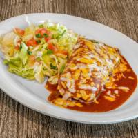 Tamale w/ Sauce* · Choose from red chile beef or green chile corn. Served smothered in sauce.