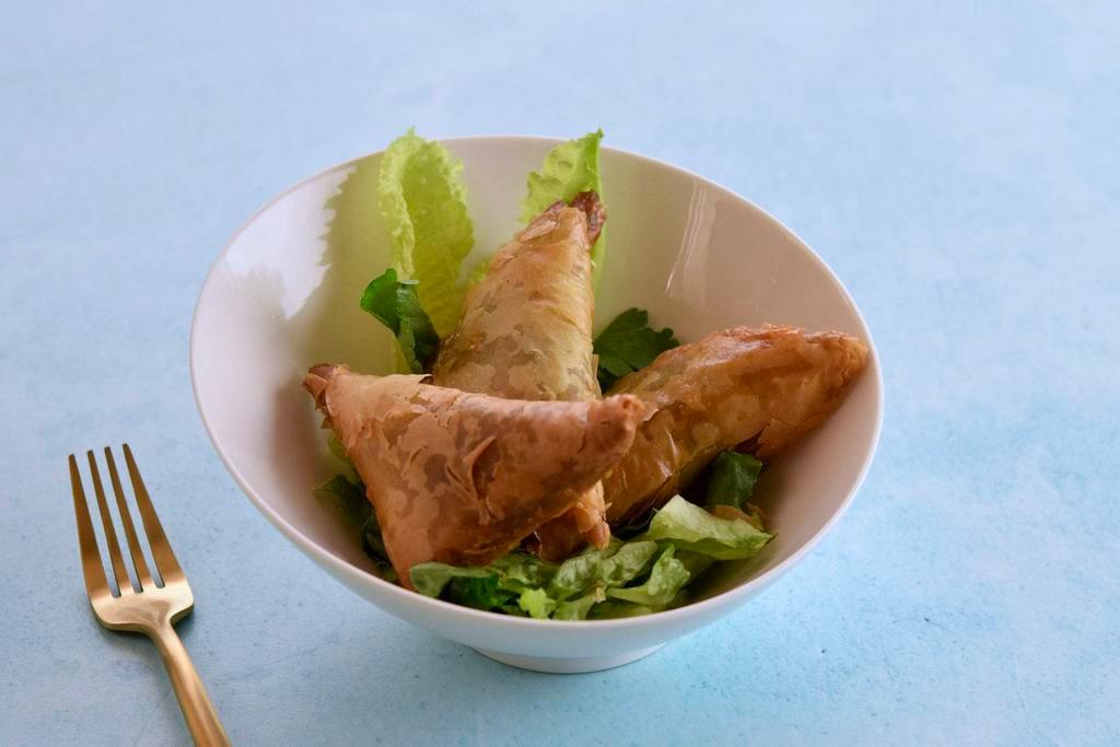 Spanakopita · Fluffy pastry filled with spinach