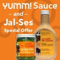 Bottle + Jar = $2 Off · Get $2 Off When You Buy a Jar of Jal-Ses and Yumm! Sauce Bottle Together