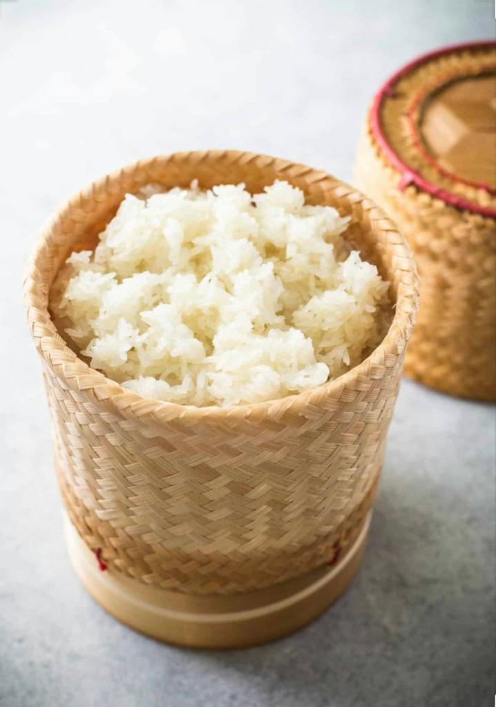 Sticky / Glutinous Rice  · Steamed Sweet rice, Sticky rice, Glutinous rice make fresh no frozen everyday. 