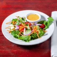 Garden Salad · Basilico favorite, lettuce, tomato, cucumber, carrot and red onion served with choice of dre...