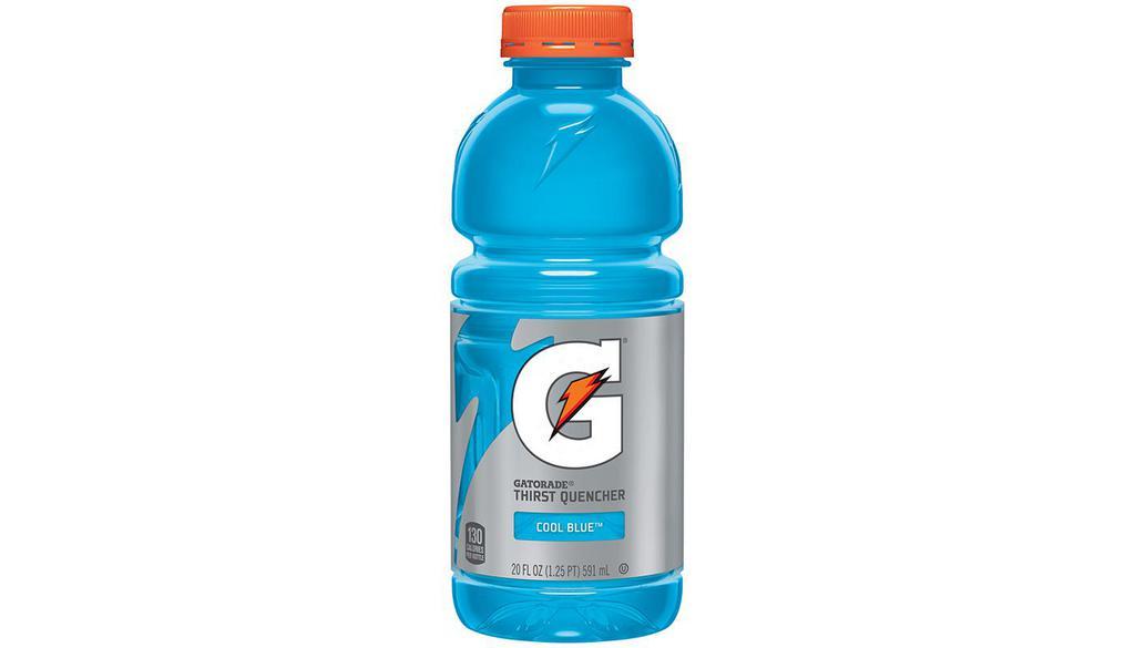Gatorade Cool Blue - 20oz Bottle · Cool, satisfying taste to quench thirst and energize without caffeine
