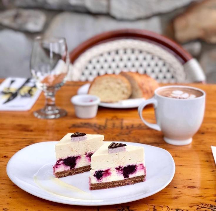 Marionberry Cheese Cake · A special French cheesecake made with whole marionberries