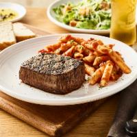 10 oz. Tuscan Grilled Sirloin* · Prepared with Mr. C's Grill Baste, olive oil and herbs. Served simply grilled or with your c...