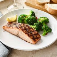 Simply Grilled Salmon* · Wood-grilled. *These items are cooked to order. Consuming raw or undercooked meats, poultry,...