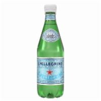 San Pellegrino · Sm. 500 ml. Bottled water from Italy. Sparkling.