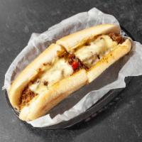 South Street · Onions, minced garlic, sweet peppers, crushed cherry peppers with a choice of cheese.