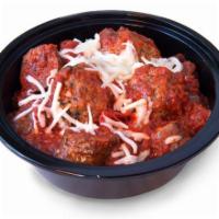 Meatball & Sausage Bowl · Angus Beef Meatballs & Italian sausage in marinara sauce topped with melty mozzarella cheese...