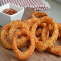 Onions Rings Side · Crispy Onions Rings Served with Garlic Sauce